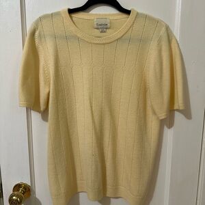 Butter Yellow Knit Sweater